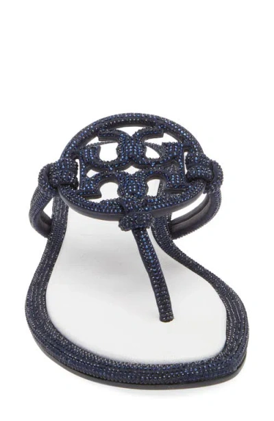 Tory Burch Miller Knotted Pavé Knotted Sandal