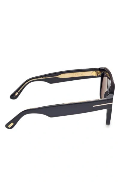 Tom Ford Icon 56mm Pilot Sunglasses