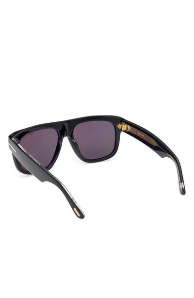 Tom Ford Icon 56mm Pilot Sunglasses