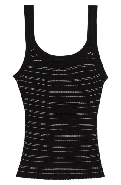 Theory Stripe Rib Tank