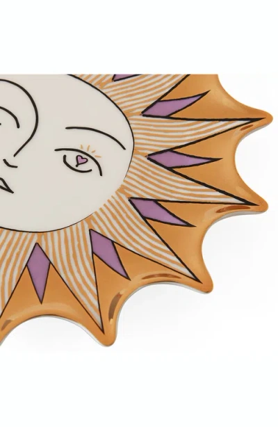 Jonathan Adler Muse Sun Trinket Tray In Multi