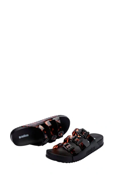 Melissa Cozy Stripes Platform Slide Sandal