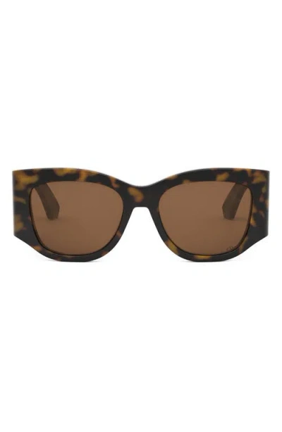 Dior 'nuit S1i 54mm Square Sunglasses