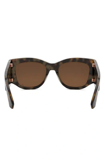 Dior 'nuit S1i 54mm Square Sunglasses