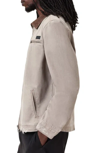 Allsaints Rothwell Distressed Denim Jacket
