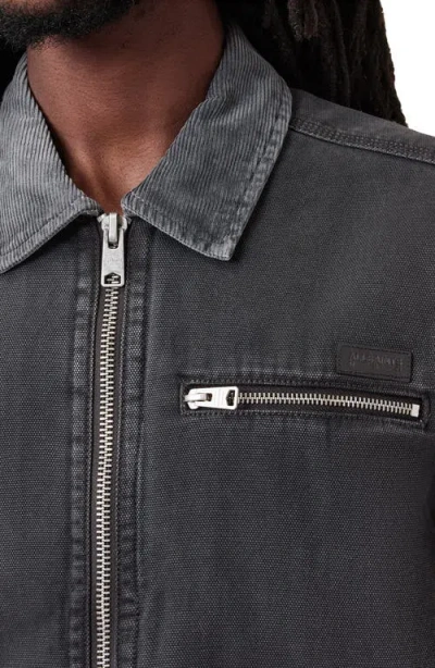Allsaints Rothwell Distressed Denim Jacket