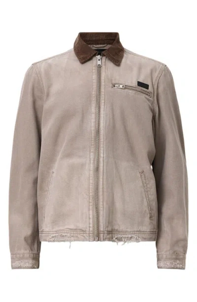 Allsaints Rothwell Distressed Denim Jacket