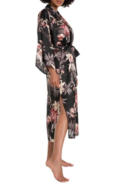 Midnight Bakery Floral Wrap Robe