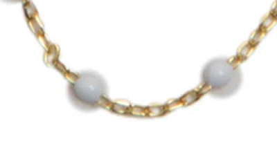 Argento Vivo Sterling Silver Layered 18k Gold Plate Sterling Silver Singapore Chain Necklace