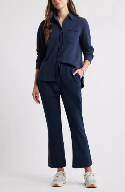 Caslonr Caslon(r) French Terry Button-up Shirt