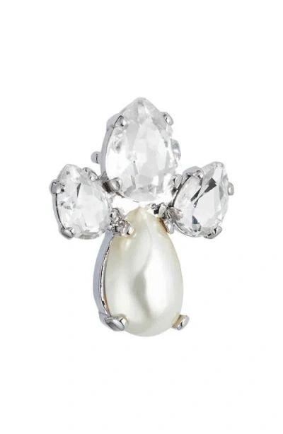Simone Rocha Victorian Faux Pearl & Crystal Earrings