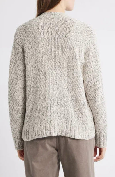 Eileen Fisher Open Front Organic Cotton Cardigan