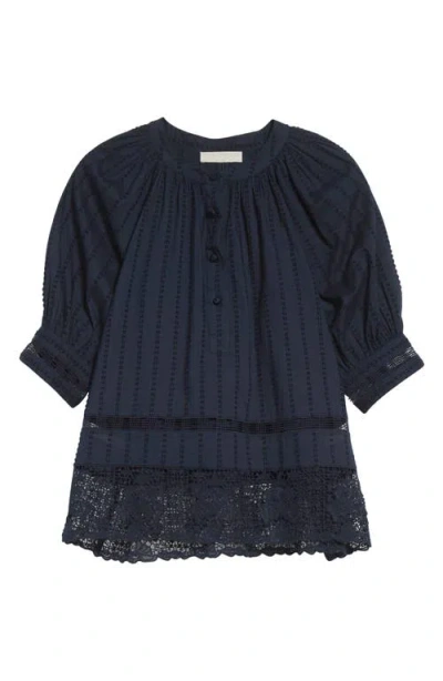 Ulla Johnson Faye Puff Sleeve Top In Blue