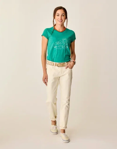 Carve Designs Carson Jean In White