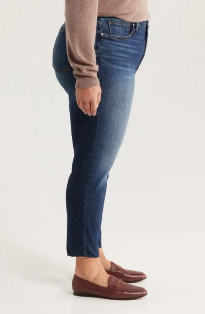 Kut From The Kloth Rachael Fab Ab High Waist Crop Mom Jeans In Blue