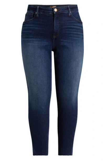 Kut From The Kloth Rachael Fab Ab High Waist Crop Mom Jeans In Blue