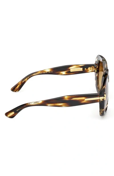 Tom Ford 56mm Geometric Sunglasses