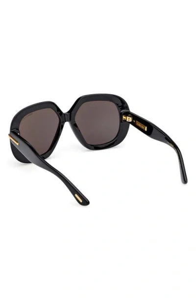 Tom Ford 56mm Geometric Sunglasses