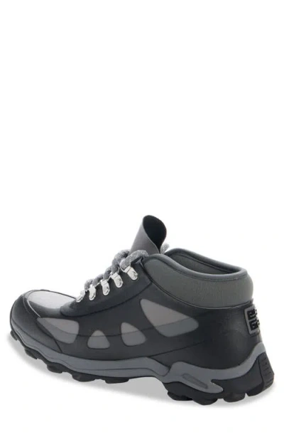 Givenchy Laced Bogs Rubber And Neoprene Boots In Black