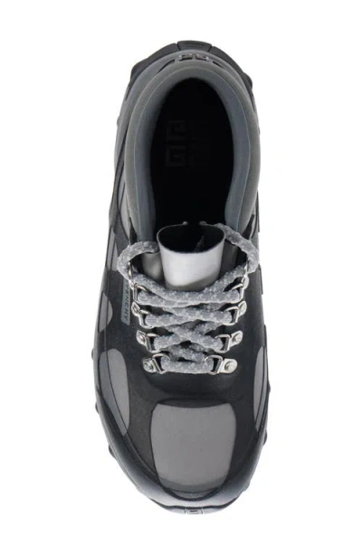 Givenchy Laced Bogs Rubber And Neoprene Boots In Black