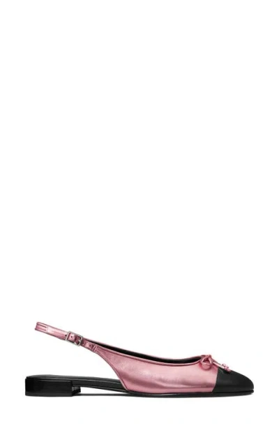 Tory Burch Slingback Cap Toe Flat