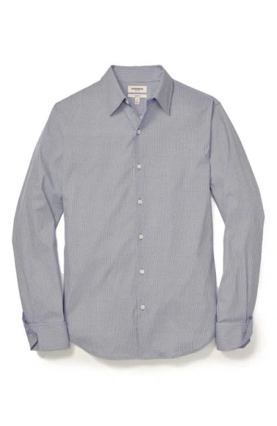 Bonobos Geo Print Tech Button-up Shirt In Gray