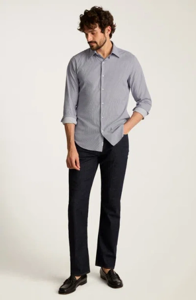 Bonobos Geo Print Tech Button-up Shirt In Gray