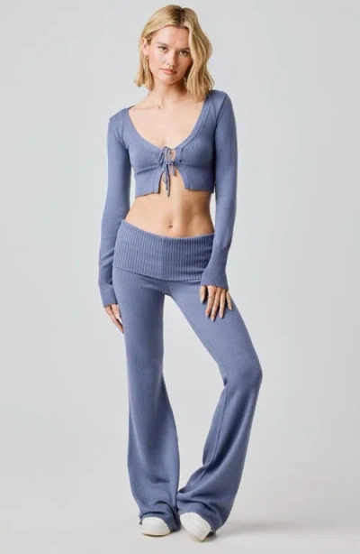 Florence By Mills Tie Front Crop Cardigan