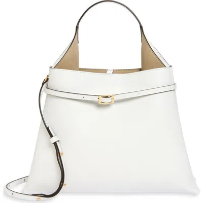 Ree Projects Mini Clare Belted Soft Pebble Grain Leather Tote