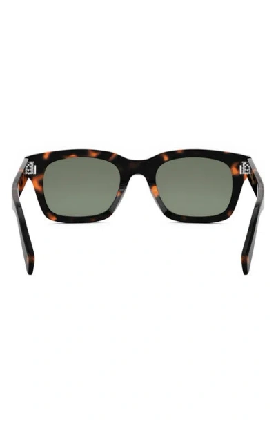 Celine Bold 3 Dots 50mm Square Sunglasses