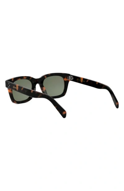 Celine Bold 3 Dots 50mm Square Sunglasses