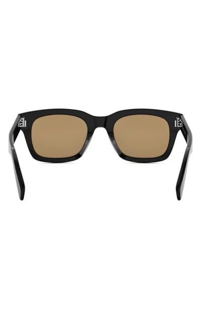 Celine Bold 3 Dots 50mm Square Sunglasses