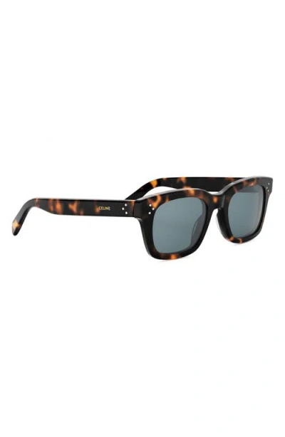Celine Bold 3 Dots 50mm Square Sunglasses