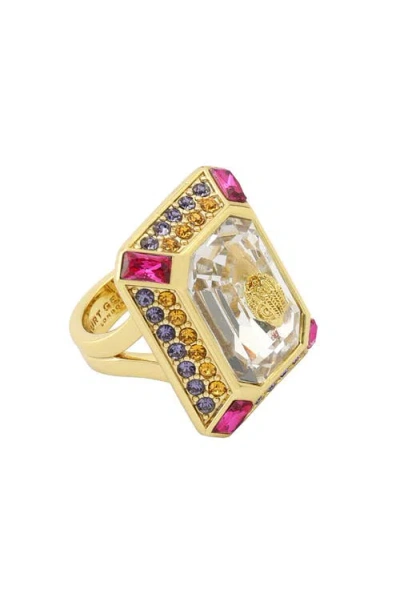 Kurt Geiger London Stone Enamel Cocktail Ring