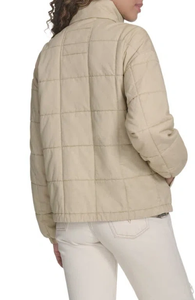 Levi's Box Quilted Water Resistant Cotton Jacket