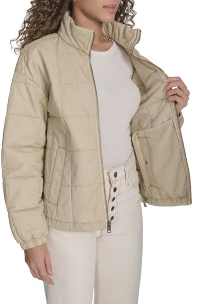 Levi's Box Quilted Water Resistant Cotton Jacket