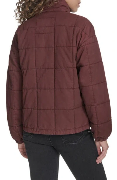 Levi's Box Quilted Water Resistant Cotton Jacket
