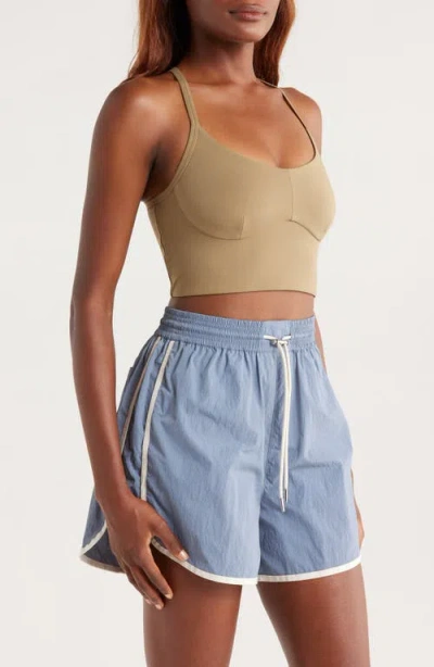 Varley Always Surrey Longline Sports Bra In Neutral
