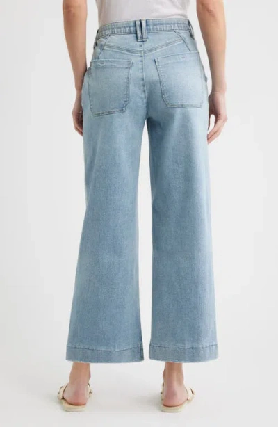 Wit & Wisdom Wyatt High Waist Ankle Wide Leg Jeans