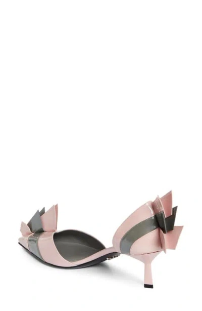 Prada Colorblock Pointed Toe D'orsay Pump