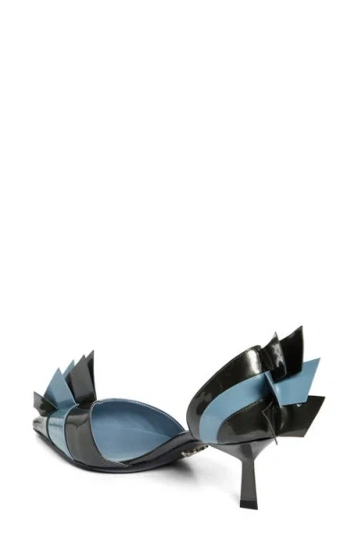Prada Colorblock Pointed Toe D'orsay Pump