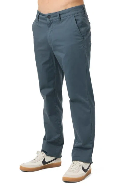 O'neill Transporter Flat Front Stretch Cotton Chinos In Gray