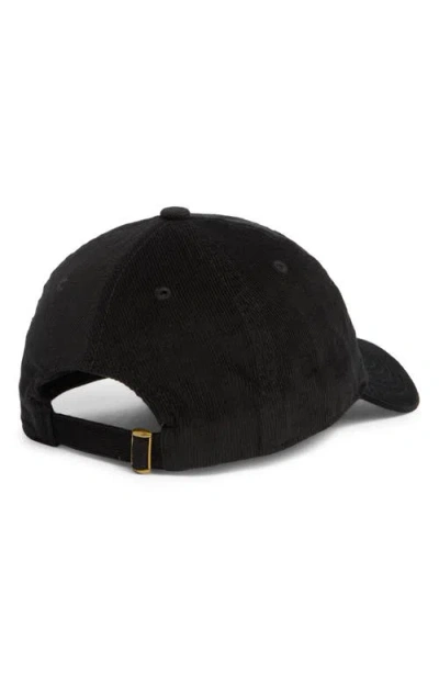 Clare V . Le Weekend Cotton Corduroy Baseball Cap