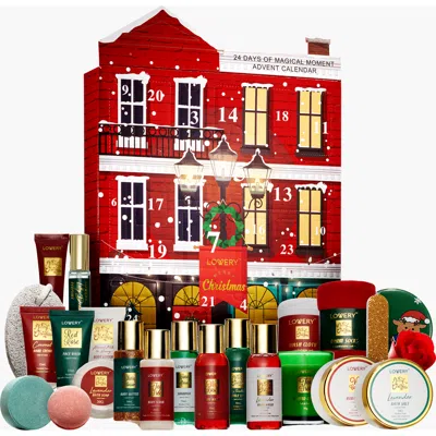 Lovery Limited Edition 24pc Advent Calendar For Bath And Body