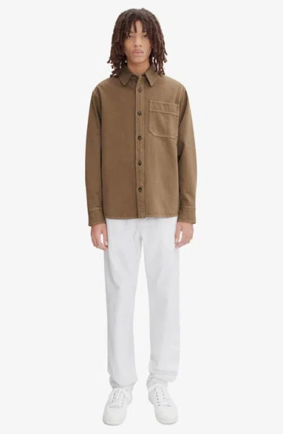 Apc A.p.c. Shirts In Brown