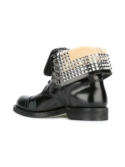 Shop Loewe Studded Ankle Boots