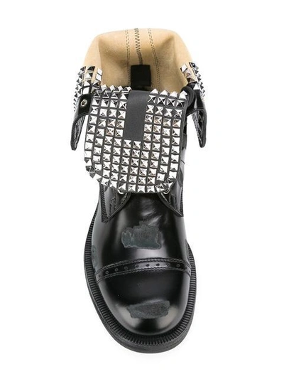 Shop Loewe Studded Ankle Boots