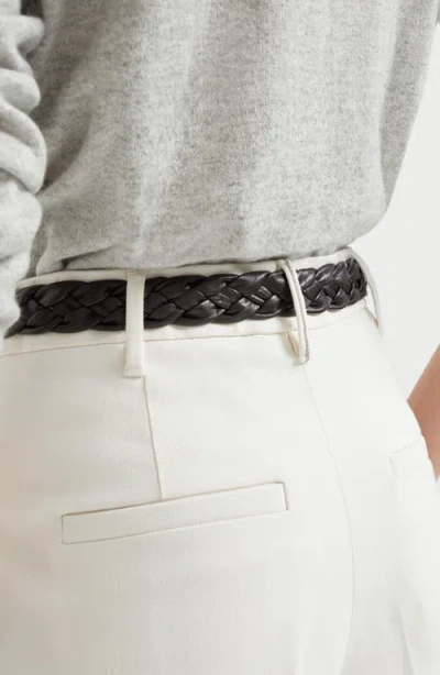 Brunello Cucinelli Slouchy Trousers In White