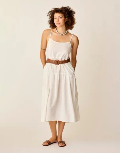 Carve Designs Jacey Textured Dress In White
