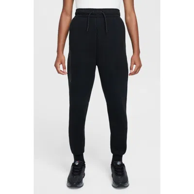 Nike Women's  Sportswear Tech Fleece Girls' Jogger Pants In Black